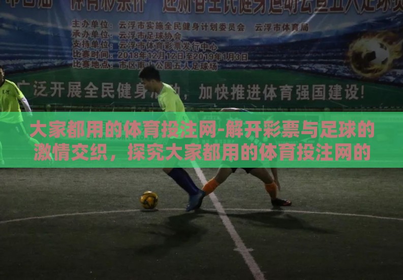 大家都用的体育投注网-解开彩票与足球的激情交织，探究大家都用的体育投注网的角色与影响