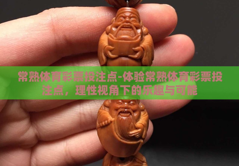 常熟体育彩票投注点-体验常熟体育彩票投注点，理性视角下的乐趣与可能