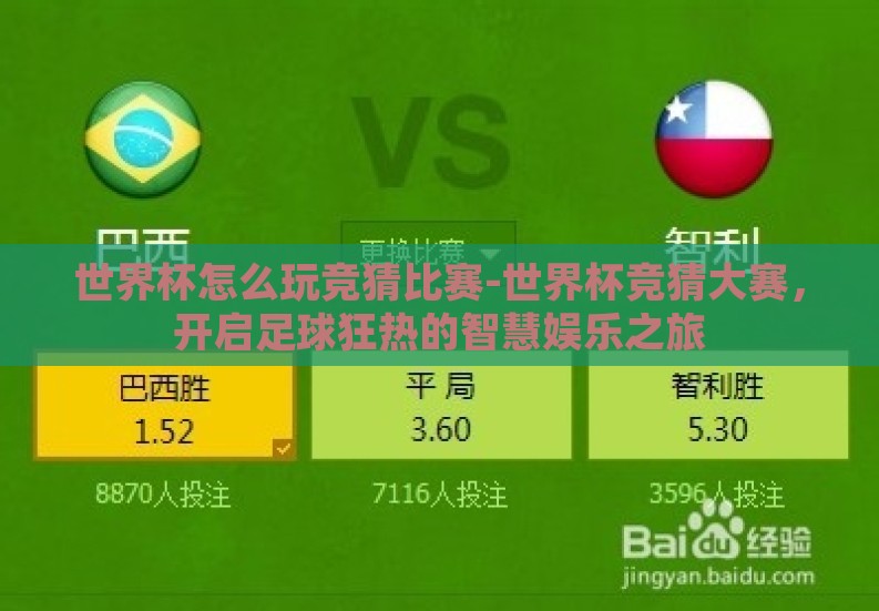 世界杯怎么玩竞猜比赛-世界杯竞猜大赛，开启足球狂热的智慧娱乐之旅