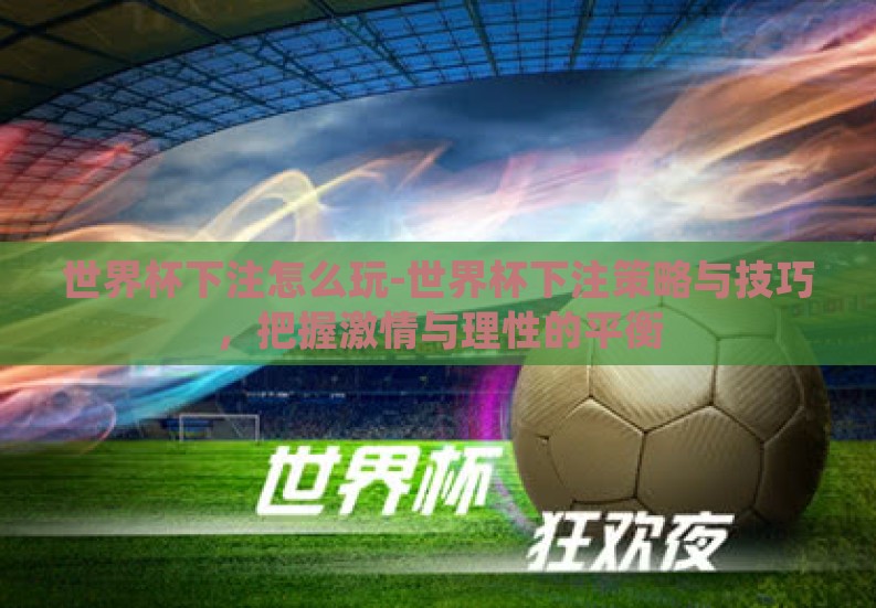 世界杯下注怎么玩-世界杯下注策略与技巧，把握激情与理性的平衡